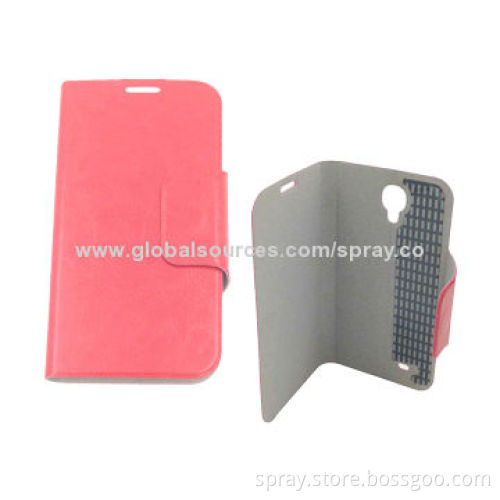 High-quality PU Book Open Cases/Accessories for Samsung Galaxy S5, Ultra Slim Version